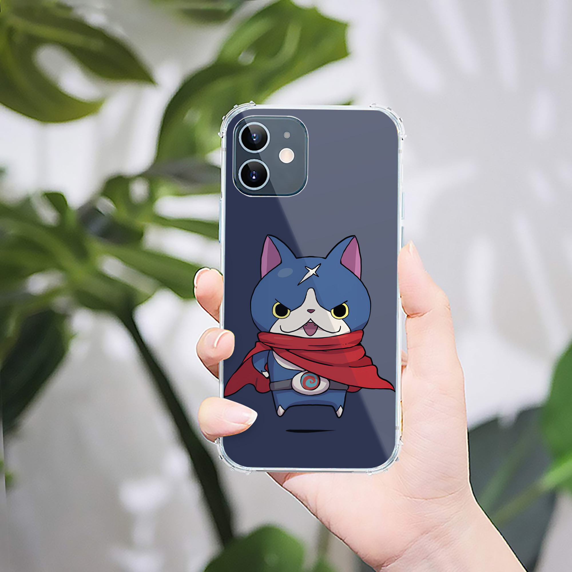 （画像用） 妖怪ウォッチ Yo-kai Watch 【iPhone 12シリーズ対応】透明スマホケース（クリアソフトケース）